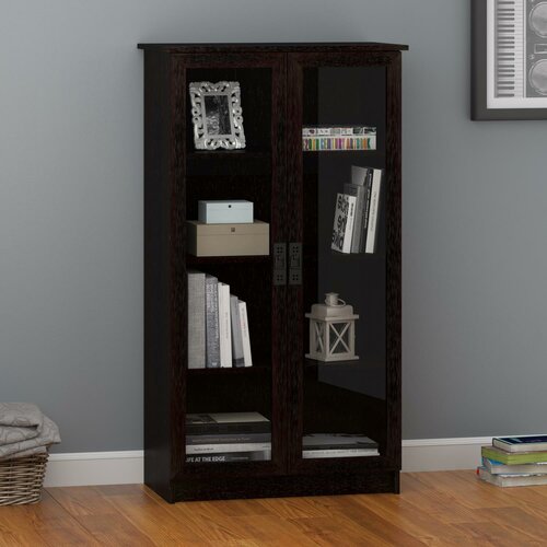 Alcott Hill Gatewood Storage Bookcase Reviews Wayfair